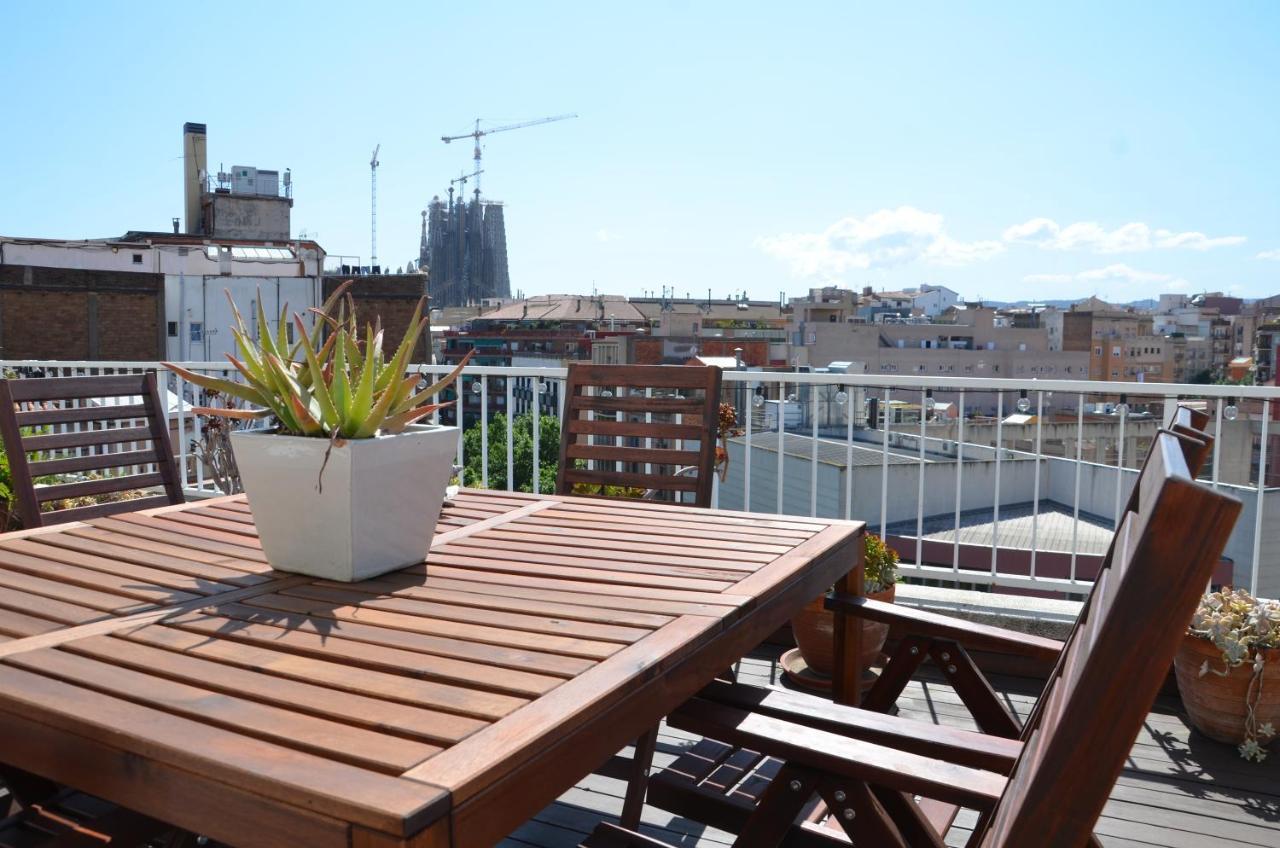 Barcelona Sunny Terrace Lejlighed Eksteriør billede